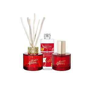 Maison Berger Paris Dárková sada mini difuzér Lolita Lempicka červený + náplň a bytový sprej Lolita Lempicka Sweet
