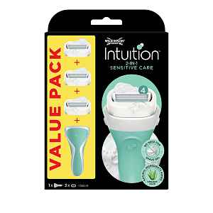 Wilkinson Intuition Variety 2v1 set holicí strojek + 3 hlavice