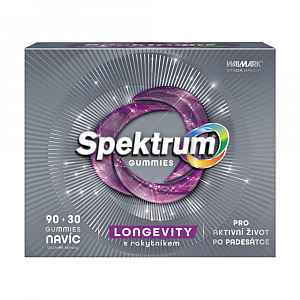 WALMARK Spektrum gummies LONGEVITY s rakytníkem 90+30 tablet NAVÍC