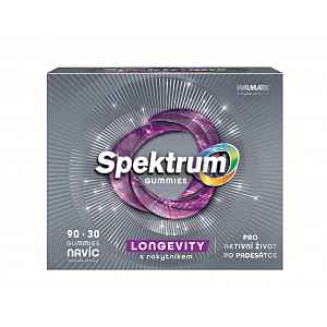 WALMARK Spektrum gummies LONGEVITY s rakytníkem 90+30 tablet NAVÍC