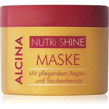 Alcina Nutri Shine vyživující maska na vlasy s arganovým olejem  200 ml