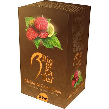 Čaj Biogena Tea Malina-Camu Camu 20x2.5g