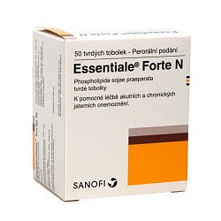 Essentiale Forte N 50 tvrdých tobolek