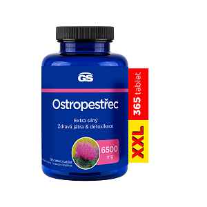 GS Ostropestřec 6500 mg XXL 365 tablet
