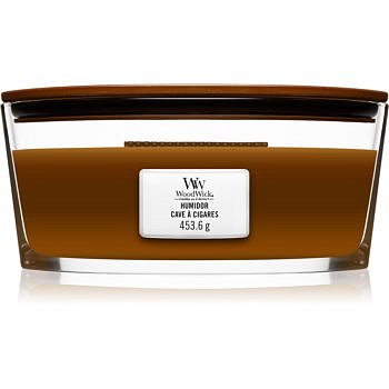 Woodwick Humidor vonná svíčka s dřevěným knotem (hearthwick) 453,6 g