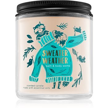 Bath & Body Works Sweater Weather vonná svíčka I. 198 g