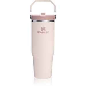 Stanley IceFlow™ Flip Straw Tumbler nerezová láhev na vodu Rose Quartz 1 ks