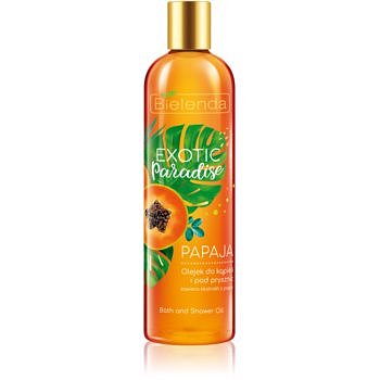 Bielenda Exotic Paradise Papaya sprchový a koupelový gelový olej 400 ml