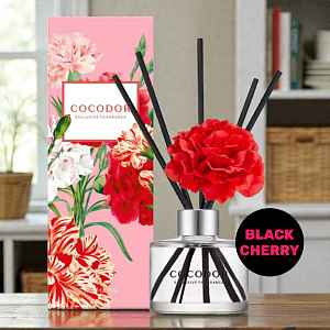 COCODOR - Carnation Diffuser Black Cherry - Difuzér s karafiátem a vůní černé třešně - 120 ml