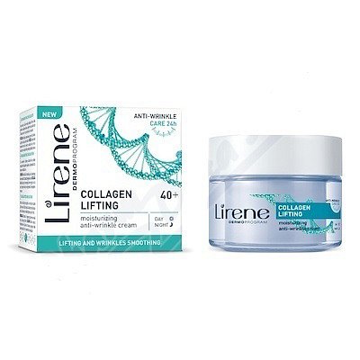 Lirene 24h 40+ krém s přírodním kolagenem 50ml