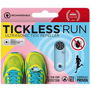 TICKLESS® RUN Ultrazvukový odpuzovač klíšťat modrý