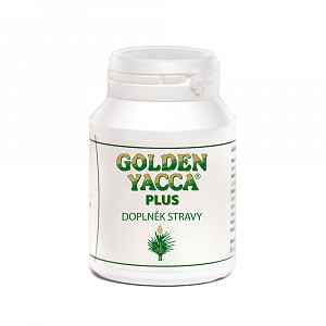 Golden Yacca Plus přírodní doplněk stravy z Yucca schidigera a zeleného ječmene 70g