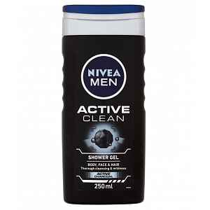 NIVEA Sprchový gel muži ACTIVE CLEAN 250ml č.84045