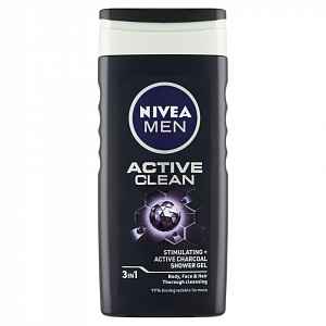 NIVEA Sprchový gel muži ACTIVE CLEAN 250ml č.84045