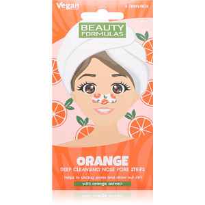 Beauty Formulas Orange péče na rozšířené póry a černé tečky 6 ks