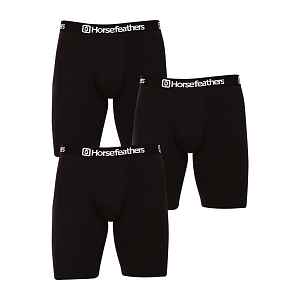 Horsefeathers 3PACK pánské boxerky Dynasty long (AM195A) L