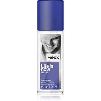 Mexx Life is Now  for Him  deodorant s rozprašovačem pro muže 75 ml