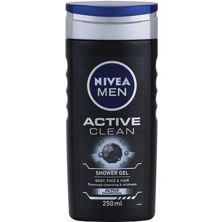 NIVEA Sprchový gel muži ACTIVE CLEAN 250ml č.84045