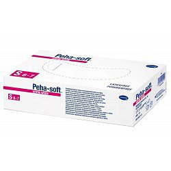 Rukavice vyš.Peha-Soft NITRILE Wh.b.p.nes.S 100ks