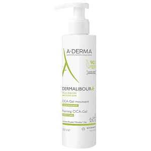 A-DERMA Čisticí pěnivý gel Dermalibour+ (Foaming CICA-Gel) 200 ml