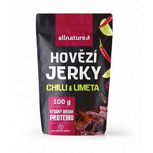 Allnature Beef Chilli&lime Jerky 100g