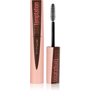 Maybelline Total Temptation řasenka pro objem s kakaovou vůní odstín Brown 8,6 ml