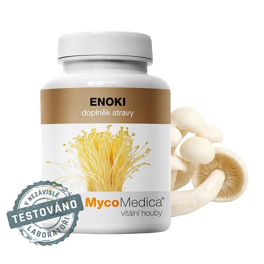 MycoMedica Enoki 90 kapslí