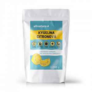 Allnature Kyselina citronová 1000 g