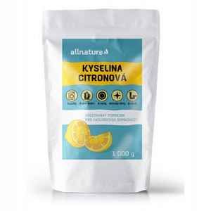 Allnature Kyselina citronová 1000 g