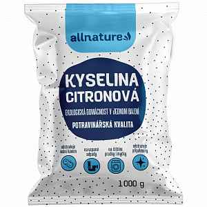 Allnature Kyselina citronová 1000 g