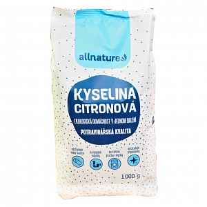 Allnature Kyselina citronová 1000 g