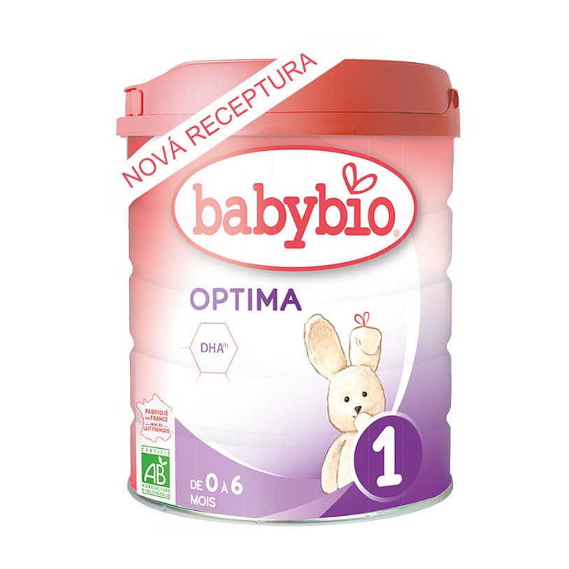 BABYBIO OPTIMA 1 kojenecké bio mléko 800 g