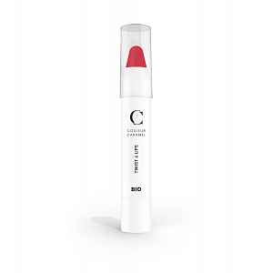 Couleur Caramel BIO Twist & Lips 411 Pink rtěnka v tužce 3 g