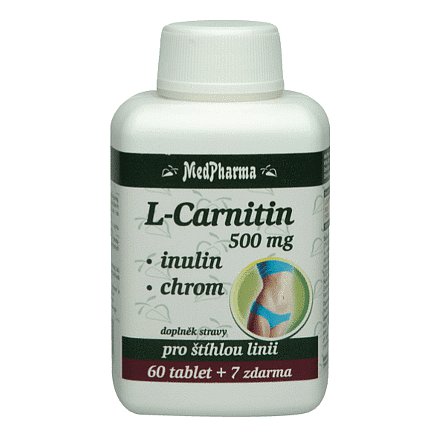 MedPharma L-Carnitin 500 mg+Inulin+Chrom tablety 67