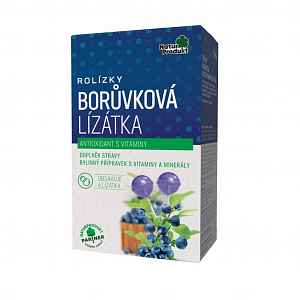 Naturprodukt Rolízky borůvková lízátka 4 ks