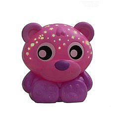 Playgro - Usínací lampička medvídek s projektorem - růžový