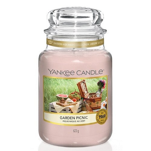 Yankee Candle Aromatická svíčka Classic velká Garden Picnic  623 g