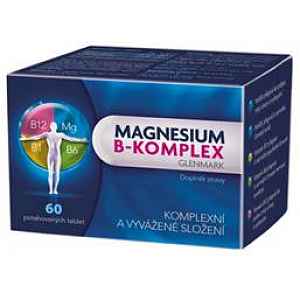 Magnesium B-komplex Glenmark 60 potah.tablet