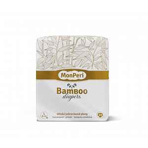 MONPERI Jednorázové eko pleny Bamboo L 8-13 kg