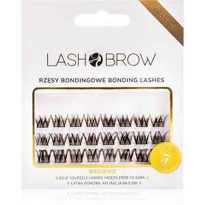 Lash Brow Bonding Eyelashes trsové nalepovací řasy Drama Queen Brownie 1 ks