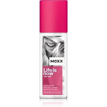 Mexx Life is Now  for Her deodorant s rozprašovačem pro ženy 75 ml