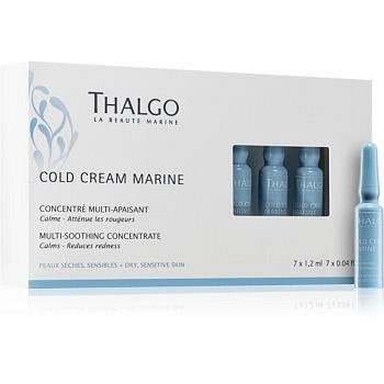 Thalgo Cold Cream Marine regenerační koncentrát pro citlivou a podrážděnou pleť 7x1,2 ml