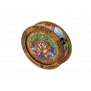 Unidragon Dřevěné puzzle Mandala Tree of Life 200 ks