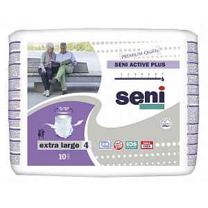 Seni Active Plus Extra Large 10ks ink. plen. kalh.