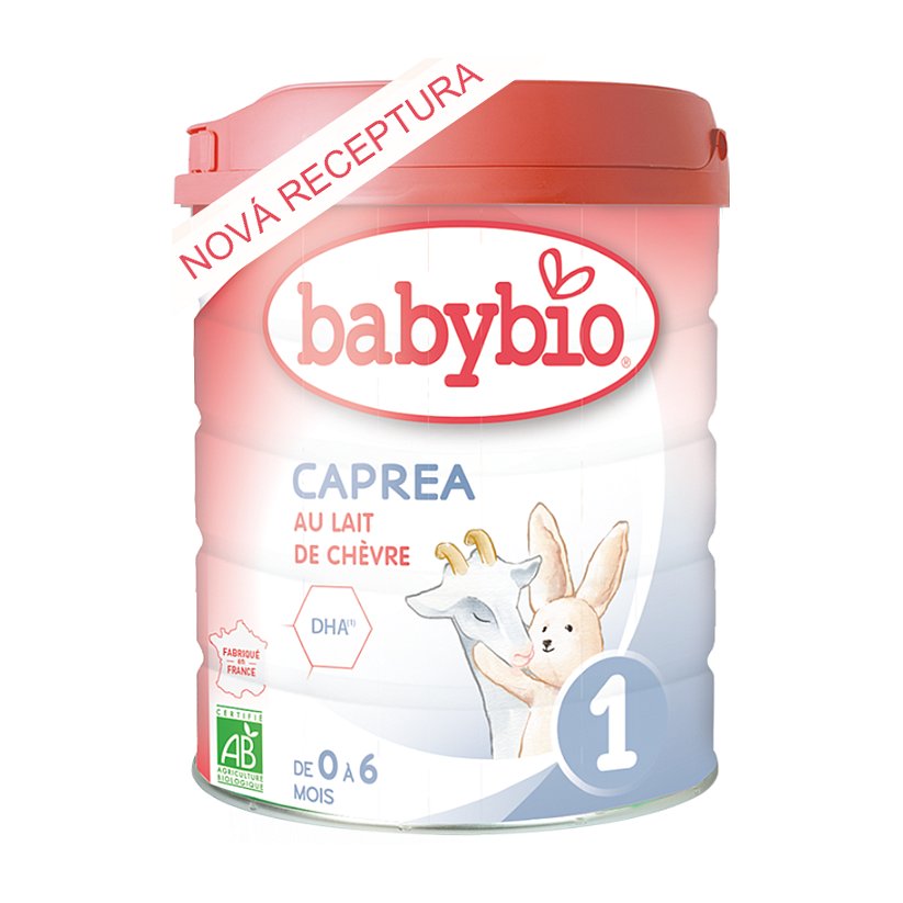 BABYBIO CAPREA 1 plnotučné kozí kojenecké bio mléko 800 g