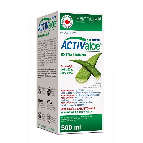 Barnys ACTIValoe gel FORTE 500ml