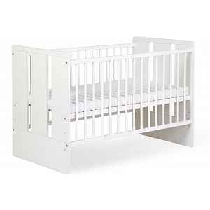 KLUPŚ Postýlka pro miminko Paula, bílá - 120x60, Klups