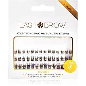 Lash Brow Bonding Eyelashes trsové nalepovací řasy Basic Brownie 1 ks