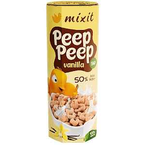 Mixit Peep Peep cereálie Vanilka BIO 240g