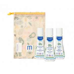 Mustela Cestovní kosmetický set s miniaturami 3x50 ml